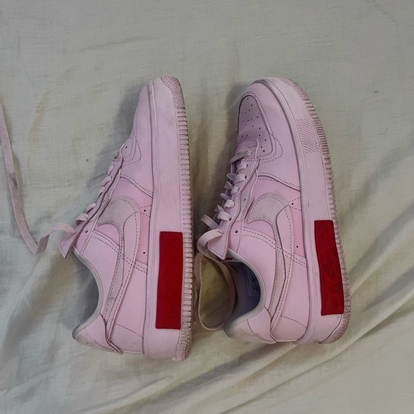 Nike Shoes - Women’s air force 1 fontanka ‘valentines day’ size 9 all pink nike sneakers